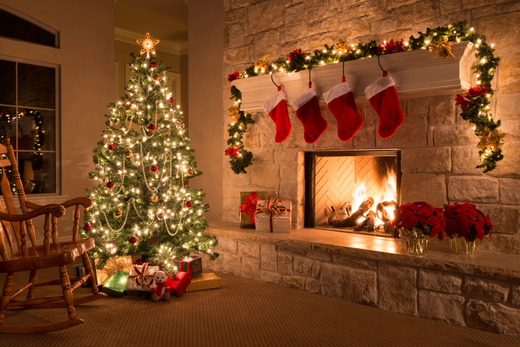 Fireplace Christmas Decor Ideas for a Cozy Holiday Atmosphere