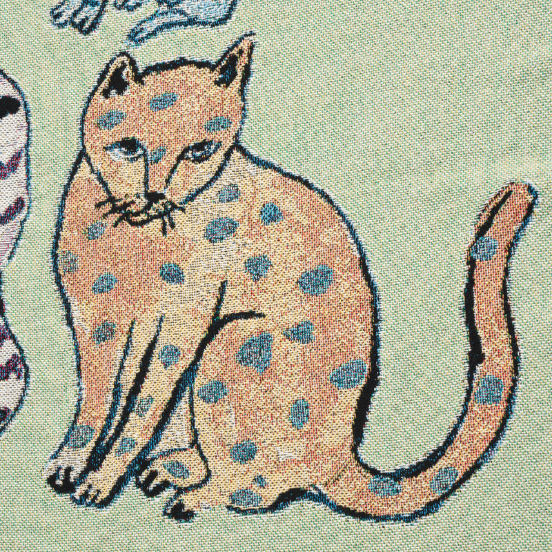 Curious Cats Blanket