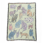 Curious Cats Blanket