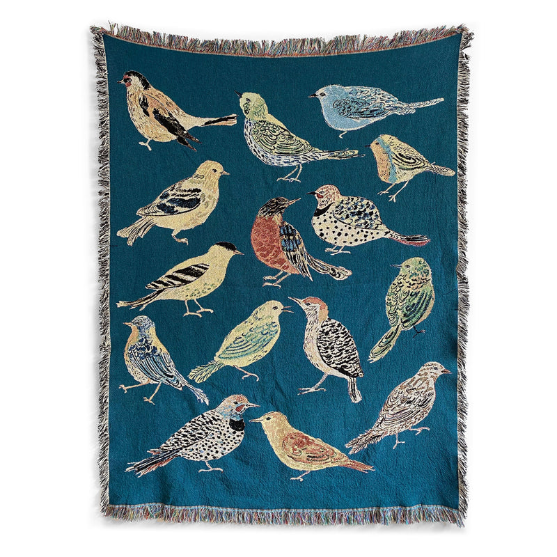 Twilight Birds Blanket