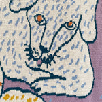 Cat Dog Knit Blanket