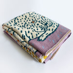 Cat Dog Wool Knit Blanket
