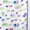 Elephants Hippos and Tapirs Baby Quilt