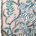 Lavender Tigers Blanket