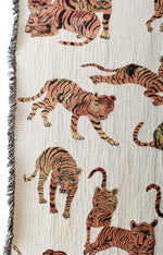 Playful Tigers Blanket-Olivia Wendel