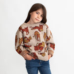 Children's Playful Tiger Sweater