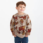 Children's Playful Tiger Sweater