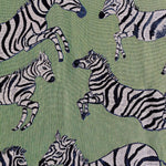 Green Zebras Blanket